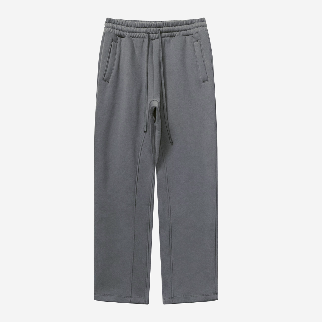 Heavyweight Sweatpants Wide Leg (Grey)