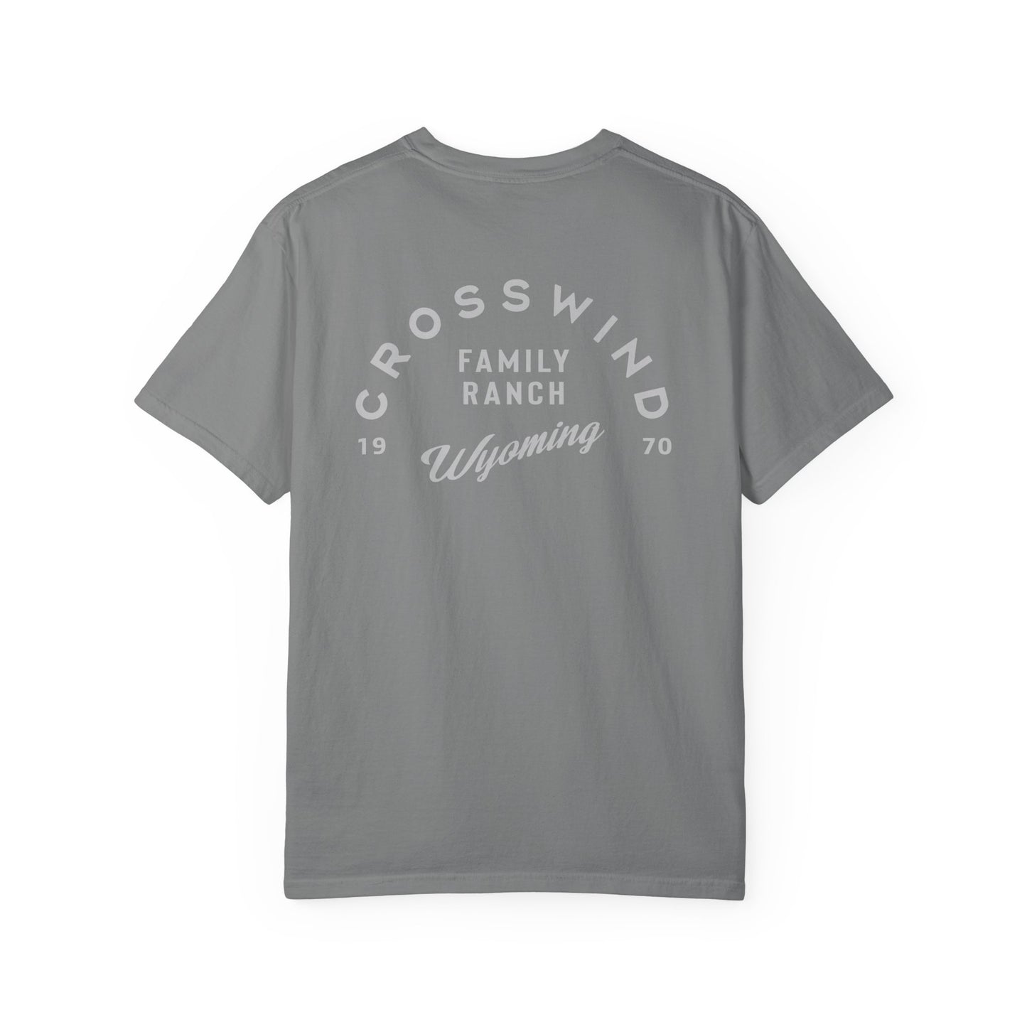 Crosswind Family Ranch Wyoming T-Shirt | Ranch Logo Tee