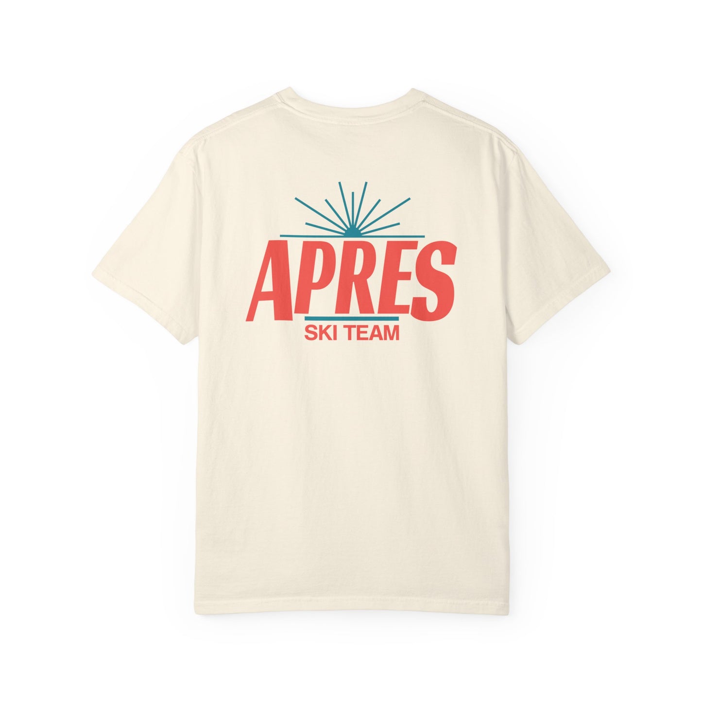 Après Ski Team T-shirt | Vintage Ski Logo, Back Graphic