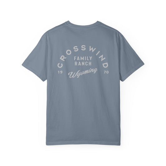Crosswind Family Ranch Wyoming T-Shirt | Ranch Logo Tee