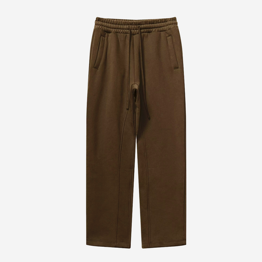 Heavyweight Sweatpants Wide Leg (Brown)